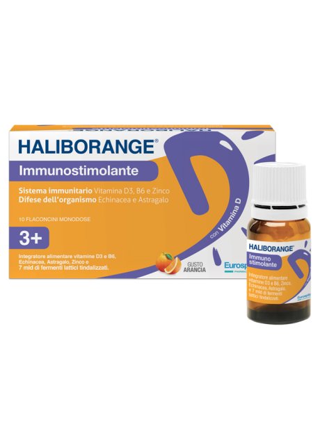 HALIBORANGE IMMUNOSTIMOLANTE 10 FLACONCINI 10 ML