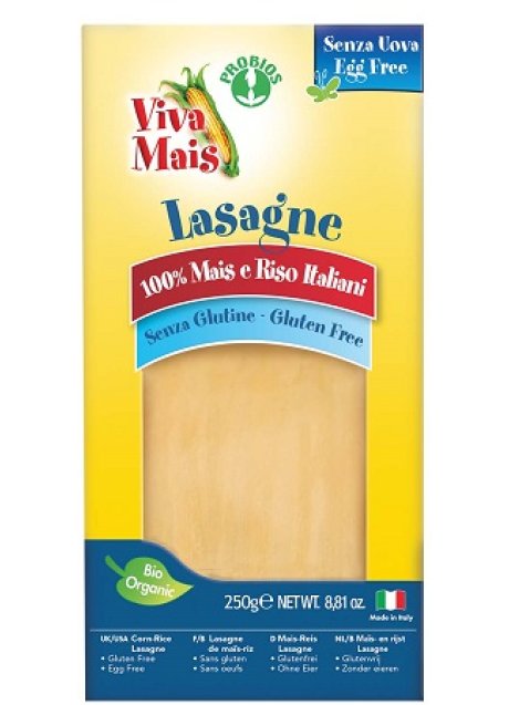 VVM LASAGNE MAIS/RISO 250G