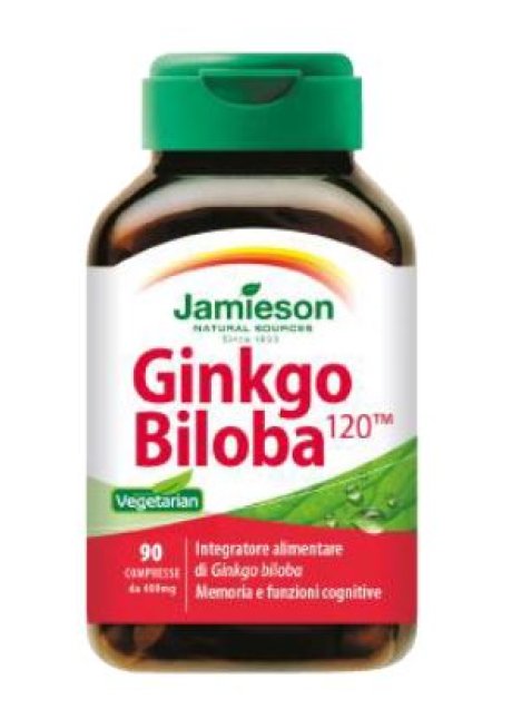 JAMIESON GINKGO BILOBA 90CPR