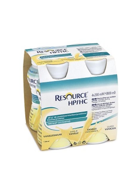 RESOURCE HP HC VANIG 200ML 4PZ