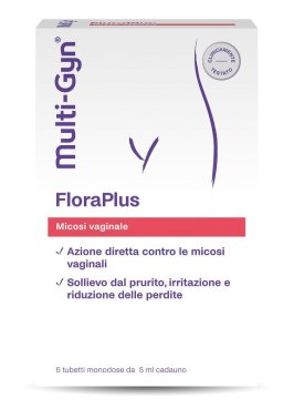 FLORAPLUS MULTI-GYN CANDIDOSI VAGINALE 5 TUBETTI X 5 ML