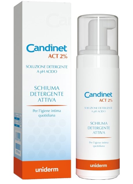 CANDINET ACT 2% SCHIUMA DETERGENTE ATTIVA 150 ML