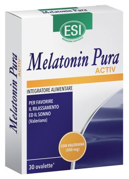 MELATONIN PURA ACTIV 30 OVAL ESI