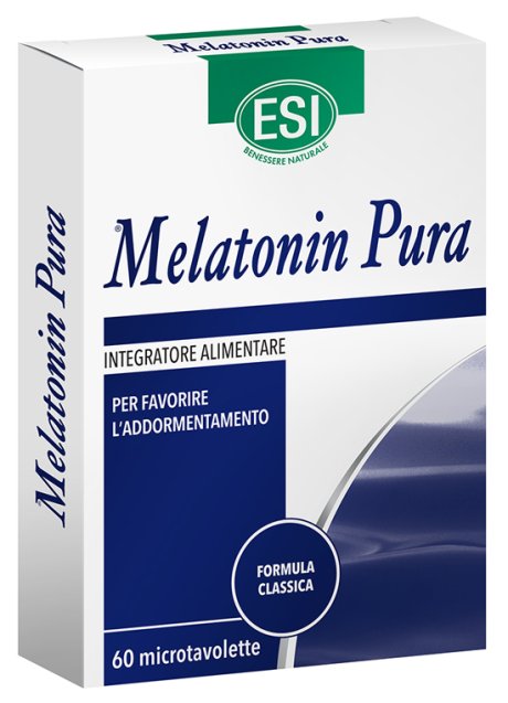 MELATONIN PURA 60MICROTAV ESI