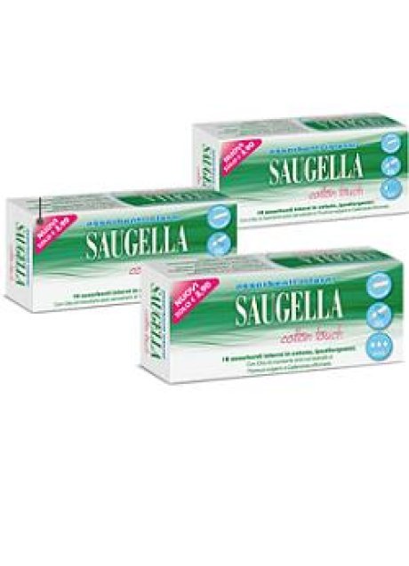 SAUGELLA ASSORBENTI COTTON TOUCH INTERNI SUPER 16 PEZZI