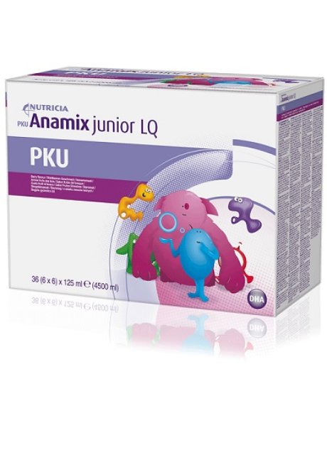 PKU ANAMIX JUNIOR LIQUID FRUTTI BOSCO 36 PEZZI