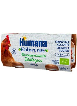 HUMANA OMOG POLLO BIO 2X80G