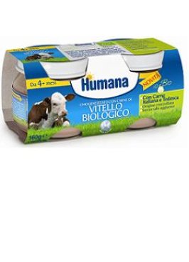 HUMANA OMOG VITELLO BIO 2X80G