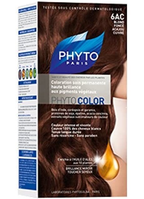 PHYTO PHYTOCOLOR 6AC BIONDO SCURO MOGANO RAMATO