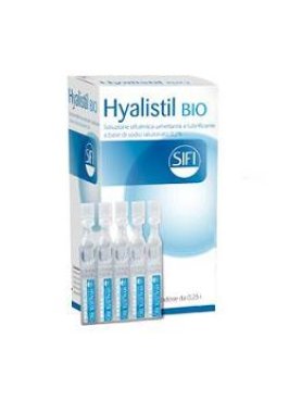 SOLUZIONE OFTALMICA UMETTANTE LUBRIFICANTE HYALISTIL BIO ACIDO IALURONICO 0,2% 30 FLACONCINI 0,25 ML