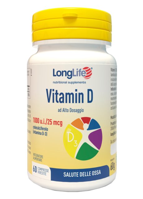 LONGLIFE VITAMIN D1000 60CPR