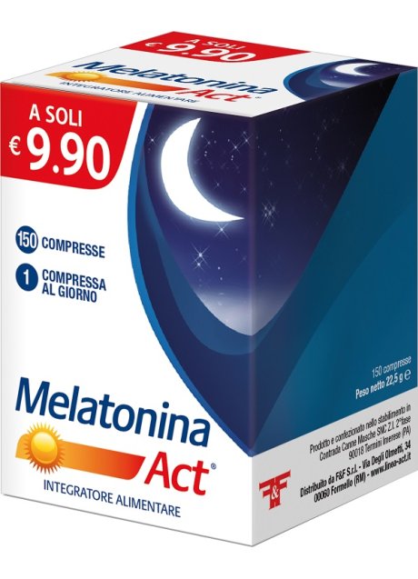 MELATONINA ACT 1 MG 150 COMPRESSE