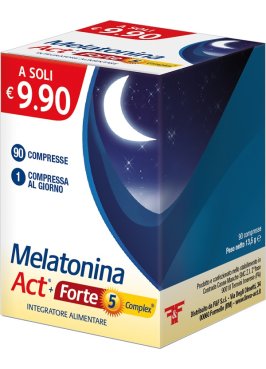 MELATONINA ACT+FT 5 COMP 90CPR