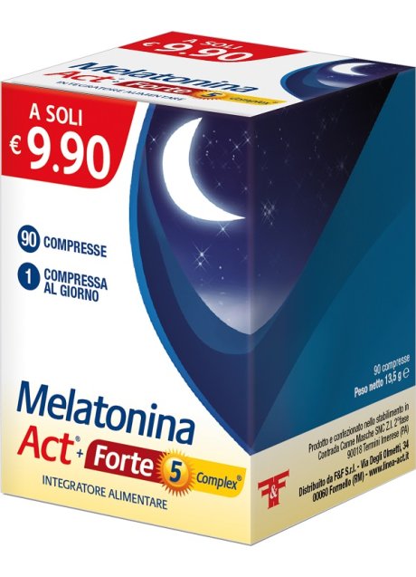 MELATONINA ACT+FT 5 COMP 90CPR