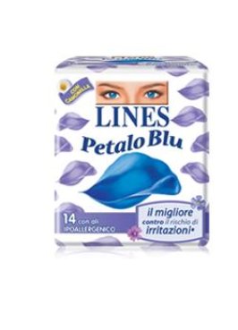 LINES PETALO BLU NOTTE ALI 10 PEZZI