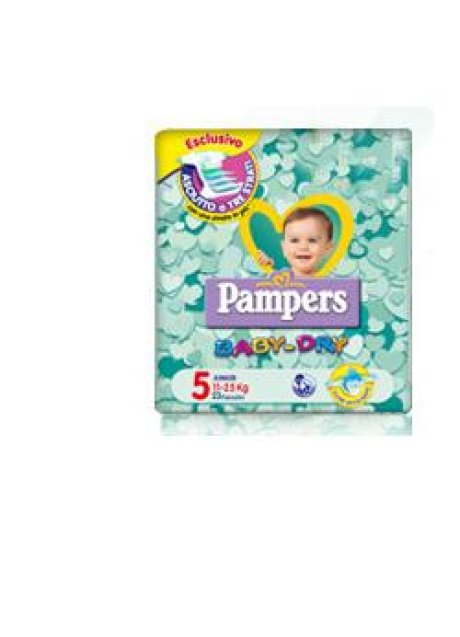 PAMPERS BABY DRY JUNIOR PACCO DOPPIO 46 PEZZI