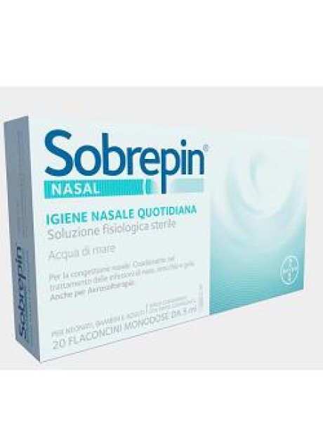 SOBREPIN NASAL 20 FLACONCINI 5 ML