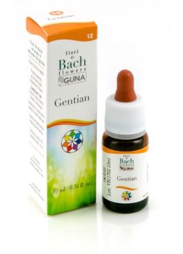 GENTIAN 12 GTT 10ML BACH GUNA