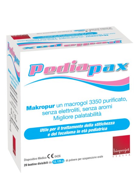 PEDIAPAX POLVERE 20 BUSTINE 13,125 G