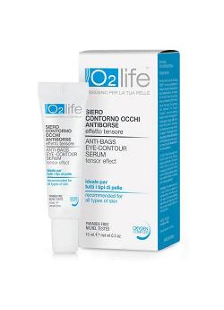 O2LIFE SIERO CONTORNO OCCHI ANTIBORSE 15 ML