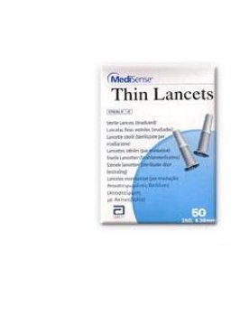 LANCETTE PUNGIDITO MEDISENSE THIN 28 GAUGE 50 PEZZI