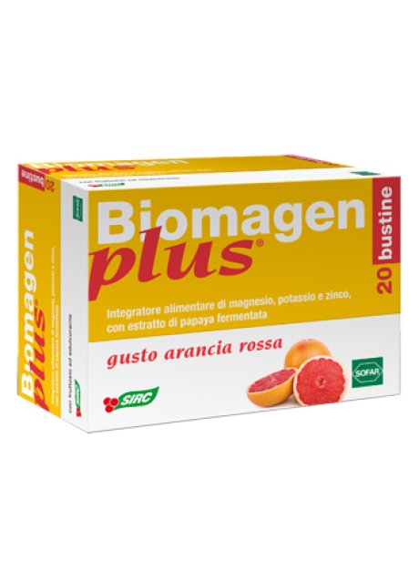 BIOMAGEN PLUS ARANCIA ROSSA 20 BUSTE ASTUCCIO 100 G