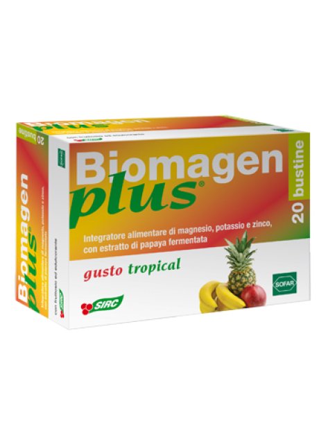 BIOMAGEN PLUS TROPICAL 20 BUSTE ASTUCCIO 100 G