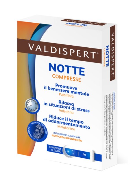 VALDISPERT NOTTE 1MG DI MELATONINA 40 COMPRESSE