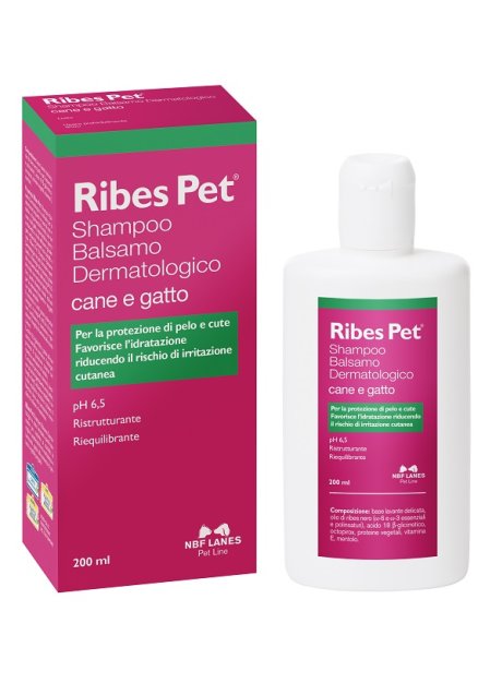 RIBES PET SHAMPOO BALSAMO FLACONE 200 ML