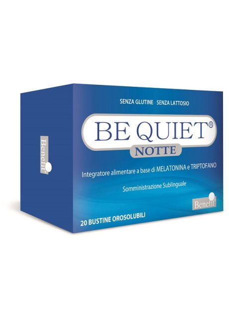 BE QUIET NOTTE 1MG 20BUST 1,3G