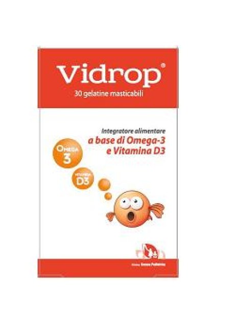 VIDROP OMEGA3 30 GELATINE MASTICABILI