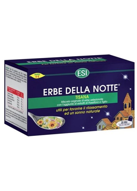 ESI ERBE DELLA NOTTE TISANA 20 FILTRI ASTUCCIO 40 G