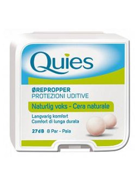 QUIES TAPPO AURICOLARE CERA 8P