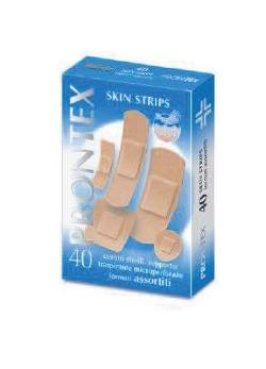 PRONTEX SKIN STRIPS ASSORT 40PZ