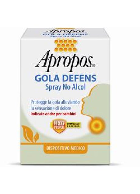 APROPOS GOLA DEFENS SPRAY NO ALCOL 20 ML