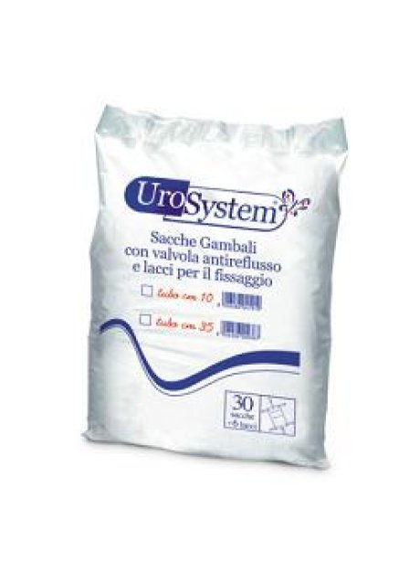 UROSYSTEM SAC GAMBA 35CM 30PZ