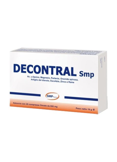 DECONTRAL INTEG 20CPR 850MG