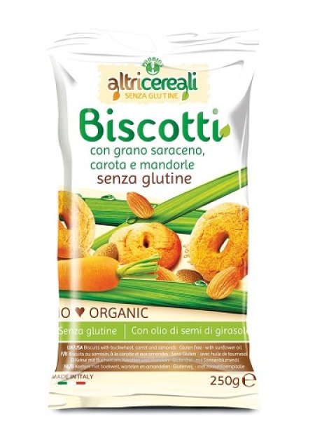 BISCOTTI GRANO SARAC CAROTA/MAND