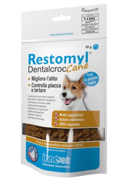 RESTOMYL DENTALCROC CANI PICCOLA TAGLIA BUSTA 60 G