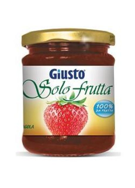 GIUSTO SOLO FRUTTA MARMELLATA FRAGOLE 284 G