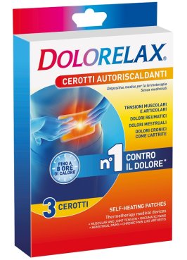 DOLORELAX MED CER EFFET CALD 3PZ