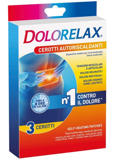 DOLORELAX MED CER EFFET CALD 3PZ