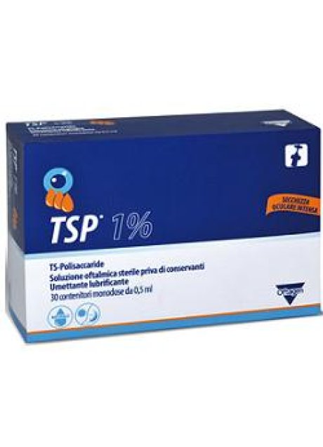 TSP 1% SOLUZIONE OFTALMICA UMETTANTE LUBRIFICANTE 30 FLACONCINI MONODOSE 0,5 ML