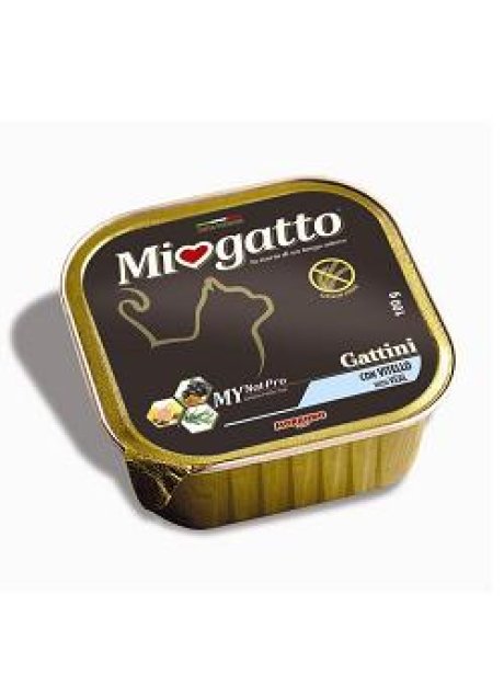 MIOGATTO GATTINI VITELLO 100G