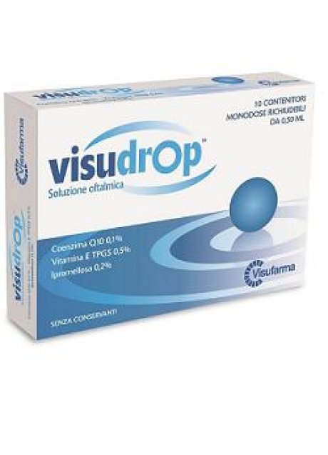 VISUDROP SOLUZIONE OFTALMICA 10 FLACONCINI MONODOSE RICHIUDIBILI 0,5 ML