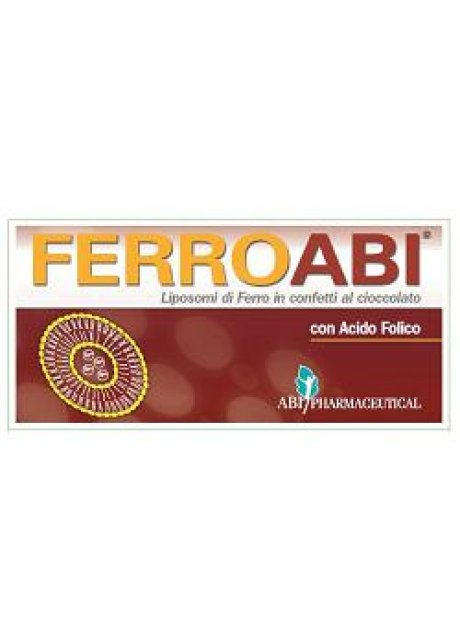 FERROABI 20 CONFETTI OROSOLUBILI AL CIOCCOLATO BLISTER 30 G