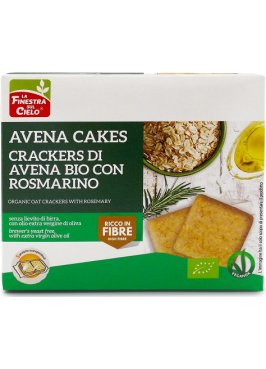 CRACKERS AVENA ROSMARINO BIO