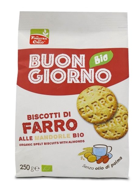 BISCOTTI FARRO MAND 250G BIO