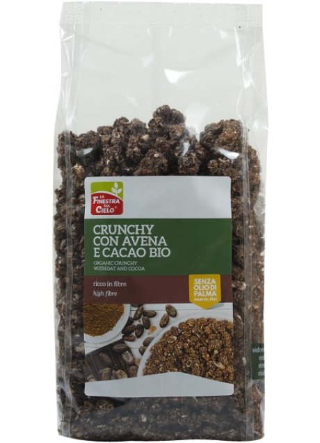 CRUNCHY AVENA CACAO 375G BIO