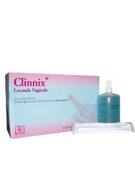 CLINNIX LAVANDA VAGINALE 4 FLACONI 140 ML + 4 CANNULE VAGINALI MONOUSO IN BLISTER